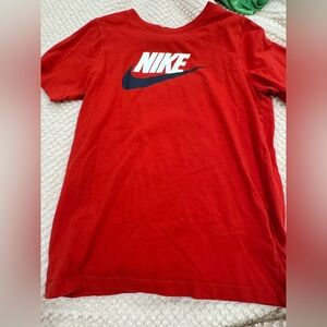 Nike Kids Bold Red Short Sleeve Tee
